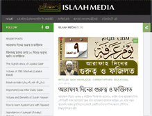 Tablet Screenshot of islaahmedia.com